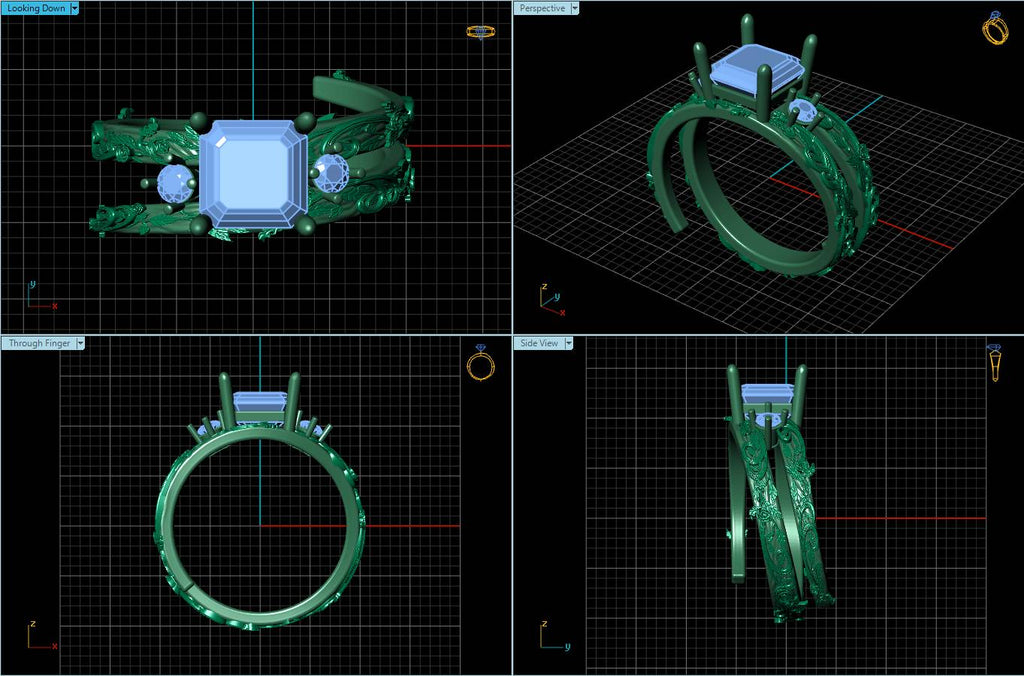 3D model of a ring