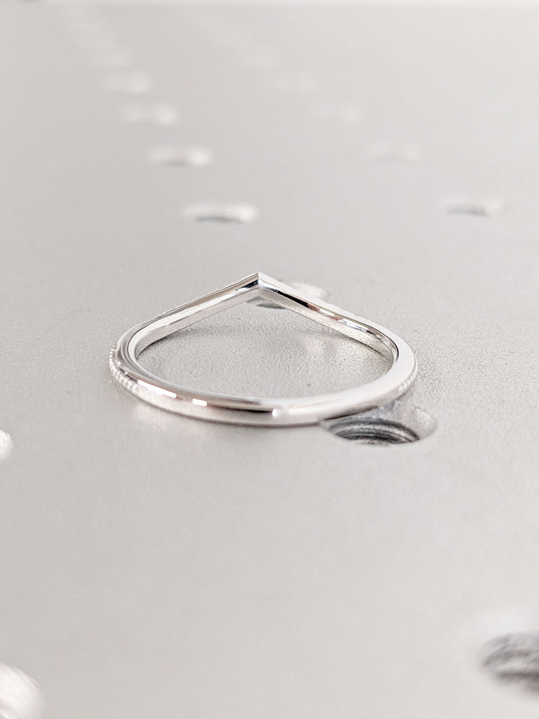 1.5mm Micro Pave Half Eternity Diamond Ring | Delicate Diamond Wedding Band | Ombre Salt and Pepper Diamond Stacking Ring, Anniversary Gift