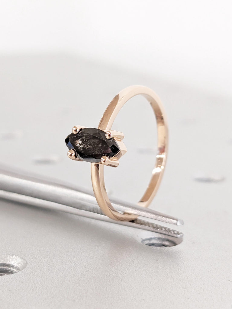 Black Diamond Wedding Ring