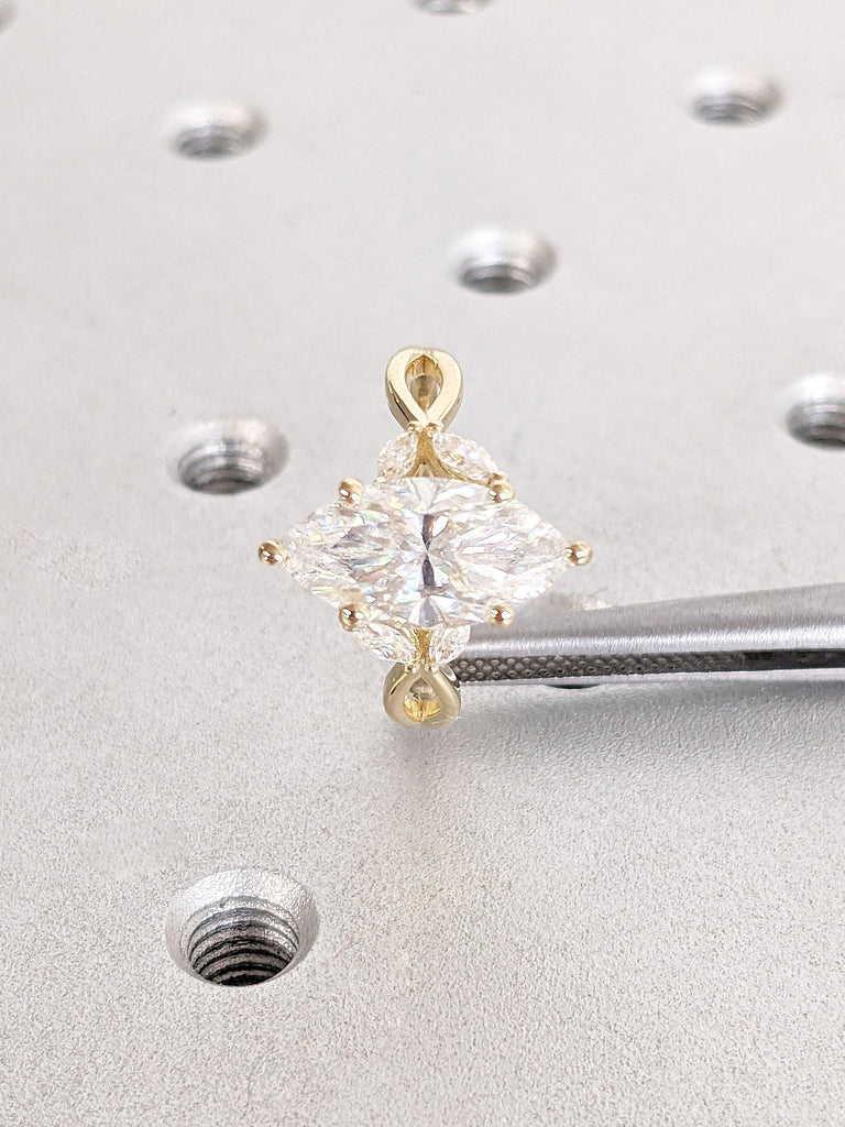 Five Stone Diamond Rings for Women, Lab Grown Diamond Engagement Rings, Trellis Setting Engagement Ring, Promise Ring for Her, Anniversary