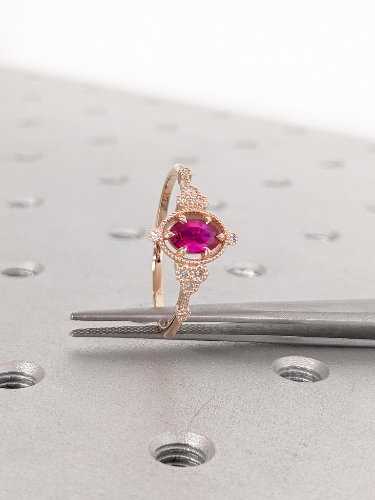 Oval Engagement Ring