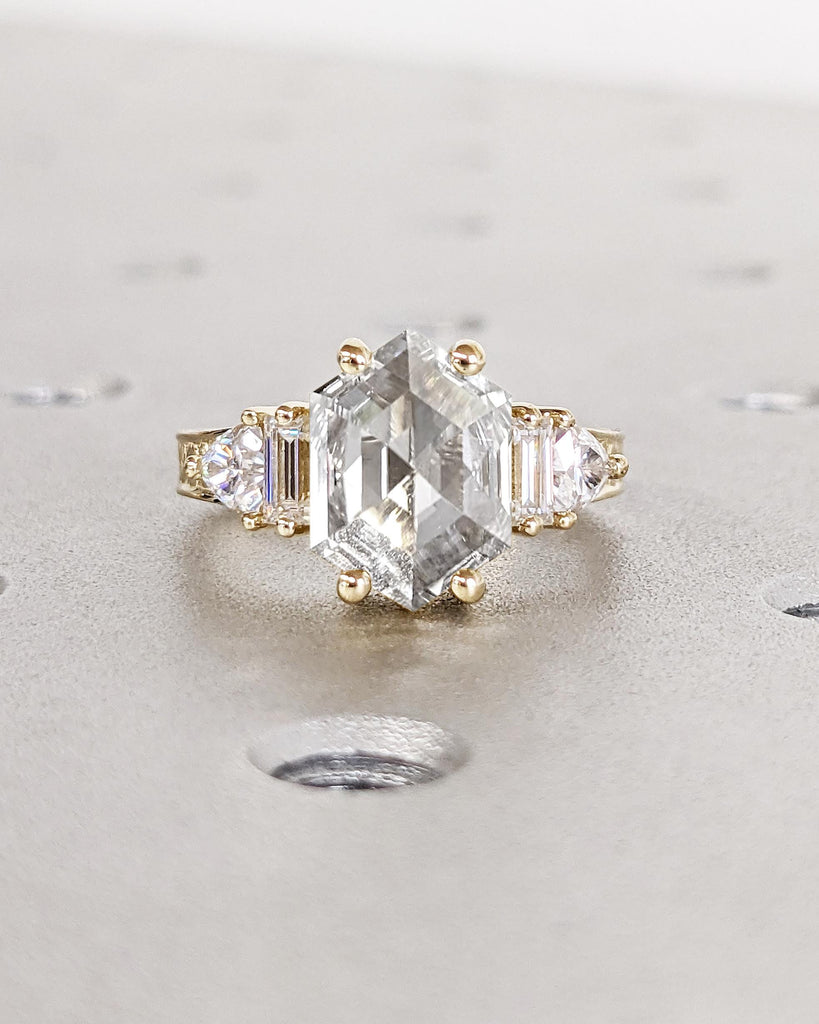Lab Diamond Ring