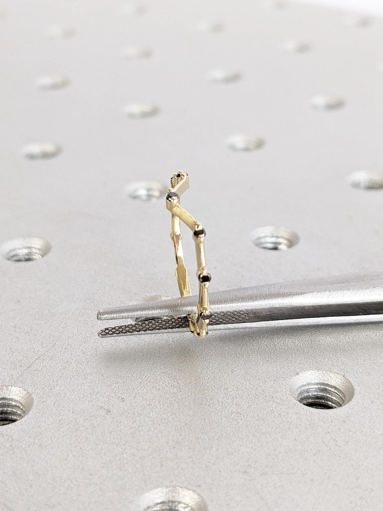 Diamond Wedding Band, 14k Solid Gold Ring, Unique Black Diamond Band, Chevron Wedding Band, Diamond Eternity Ring, Stackable Rings for Women