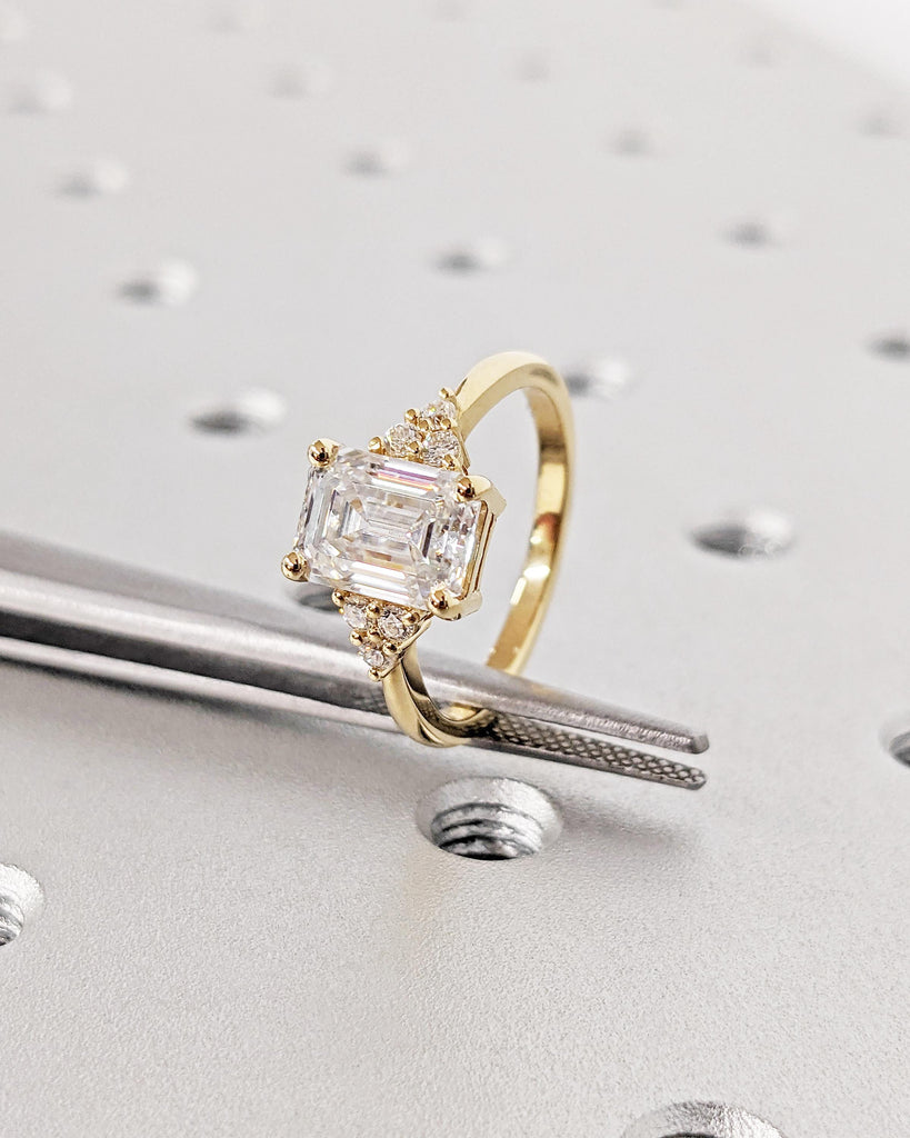 18k Solid Gold Ring, Gift for Wife