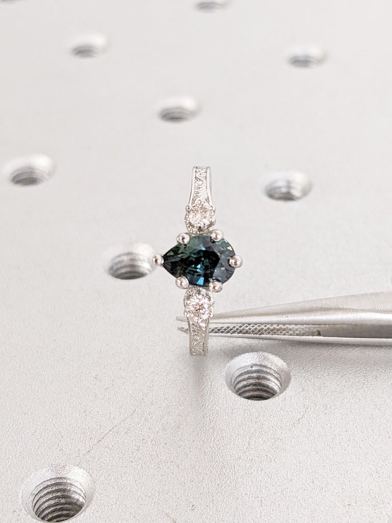 Pear Engagement Ring