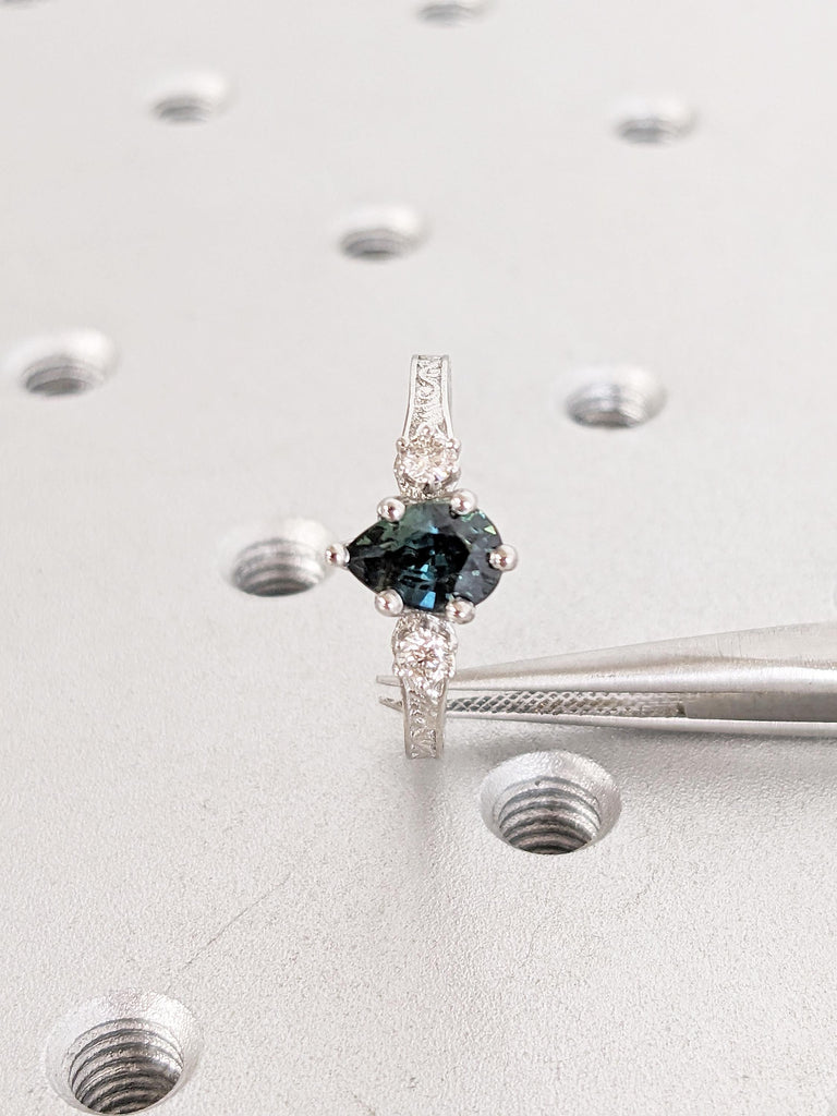 Pear Engagement Ring