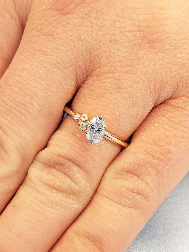 Dainty 14k Gold Engagement Rings for Women