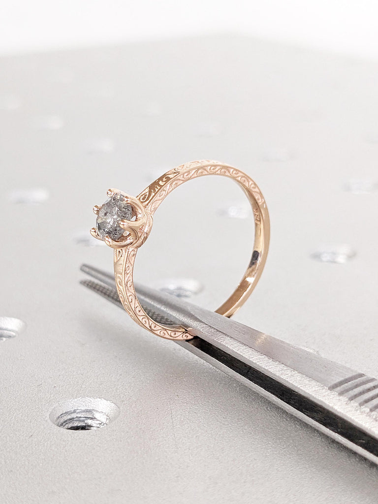 Art Deco Minimalist Ring