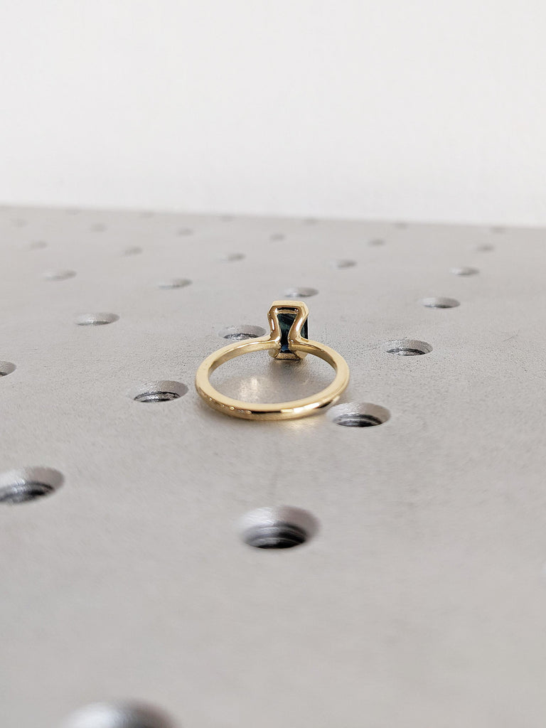 Vintage Solitaire Ring, Wedding Anniversary Gift for Her
