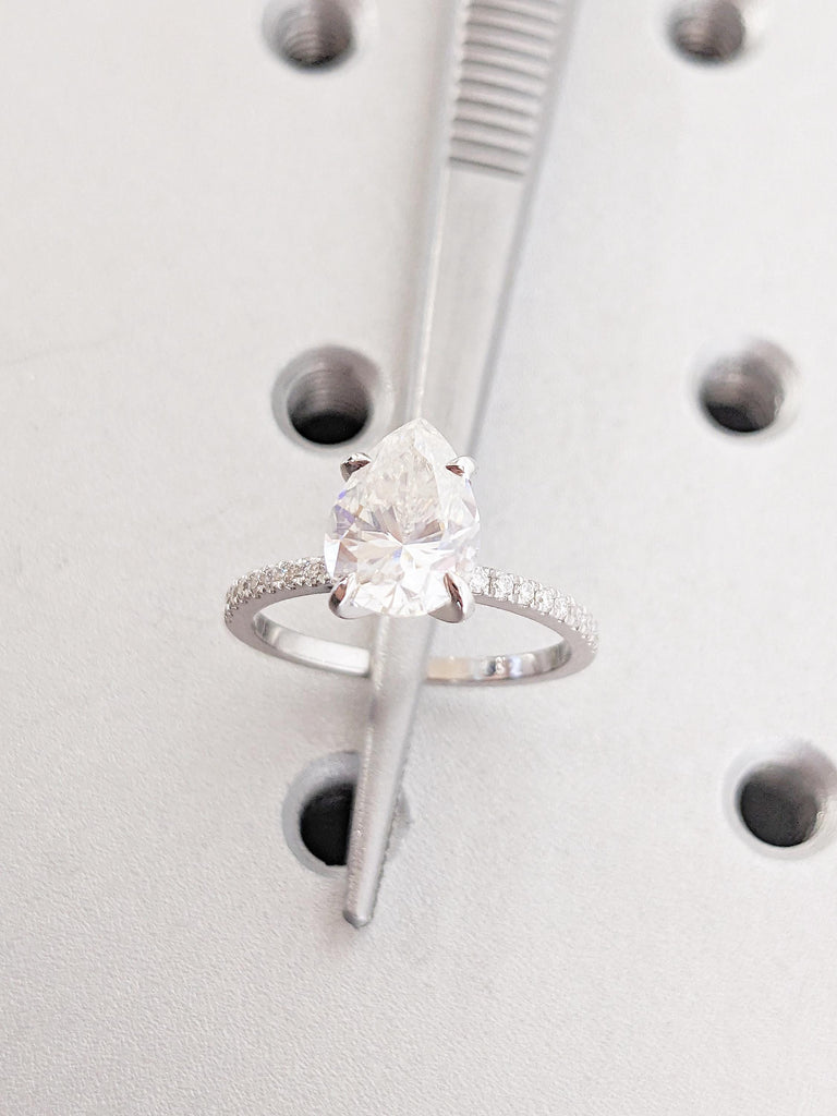 Lab Created Diamond Ring