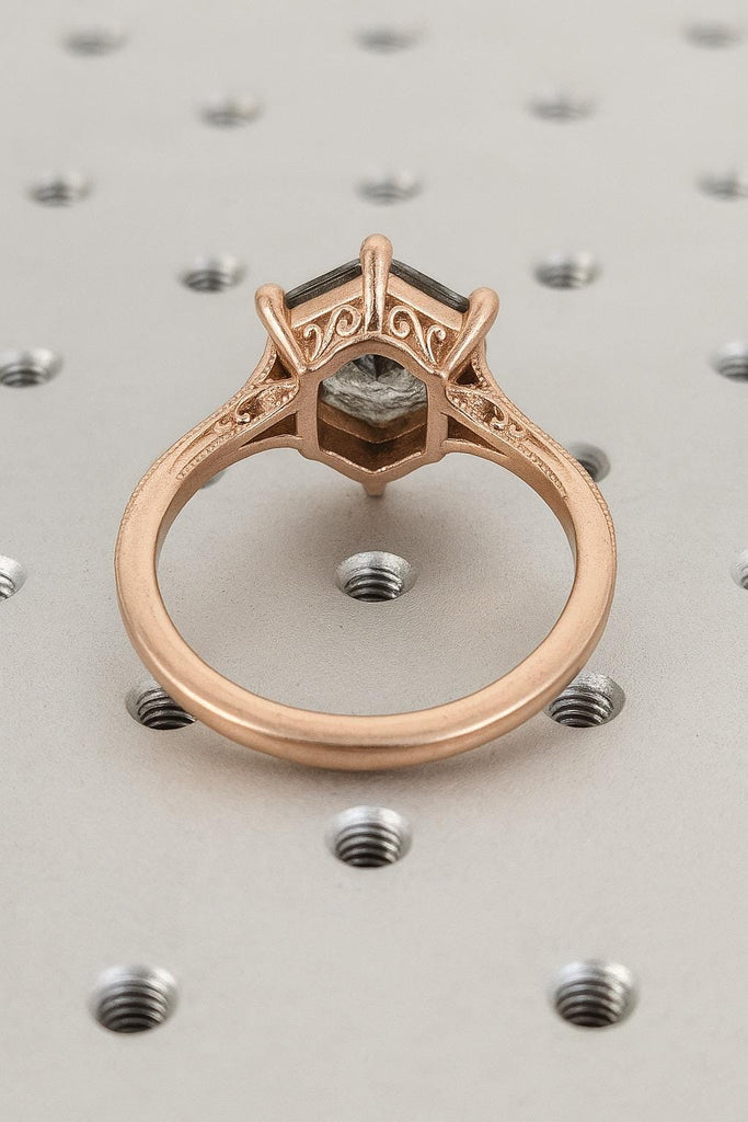 Fine Jewelry Handmade Ring Filigree Ring | Women Wedding Ring | Solitaire Ring