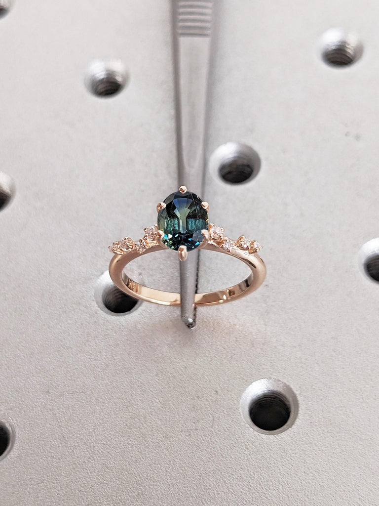 Gold Promise Ring for Her
