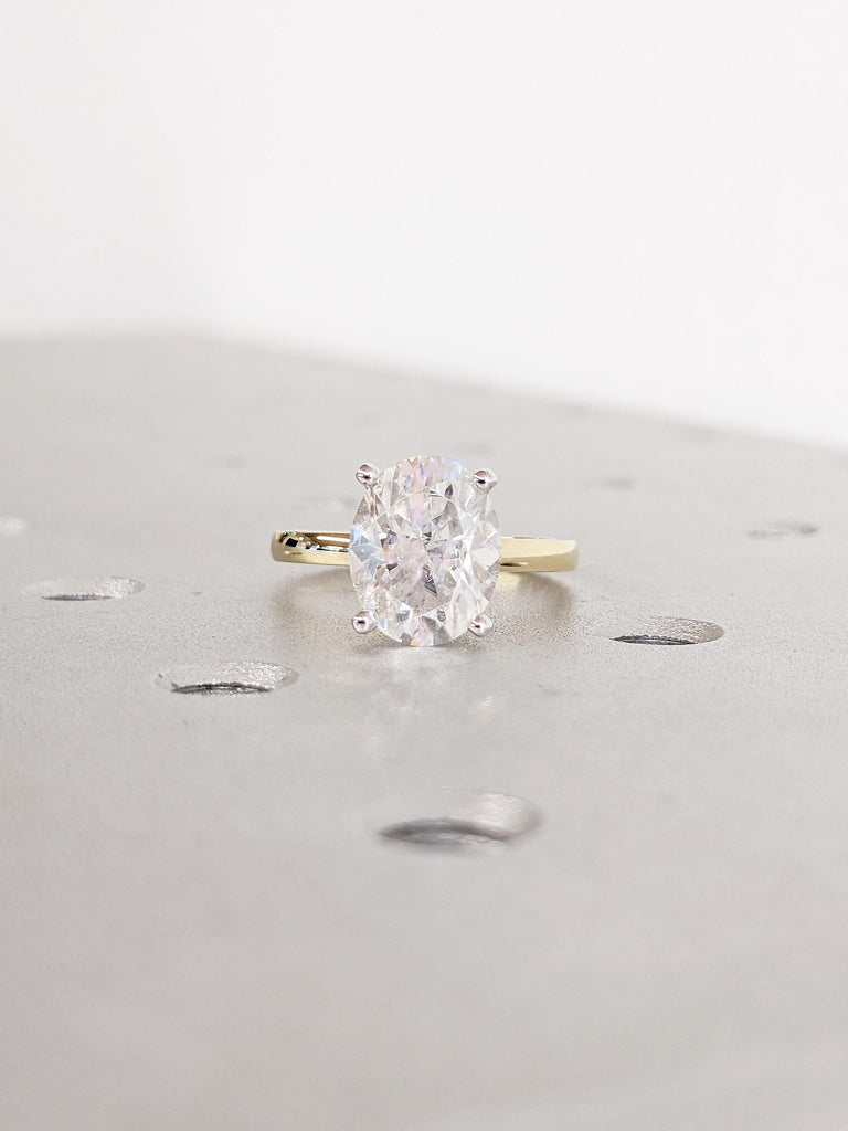 Personalized Ring, Solitaire Ring