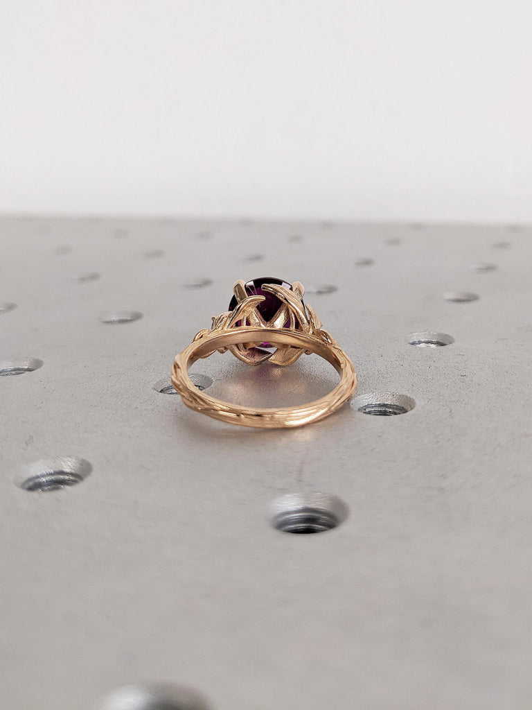 Nature Inspired Engagement Ring