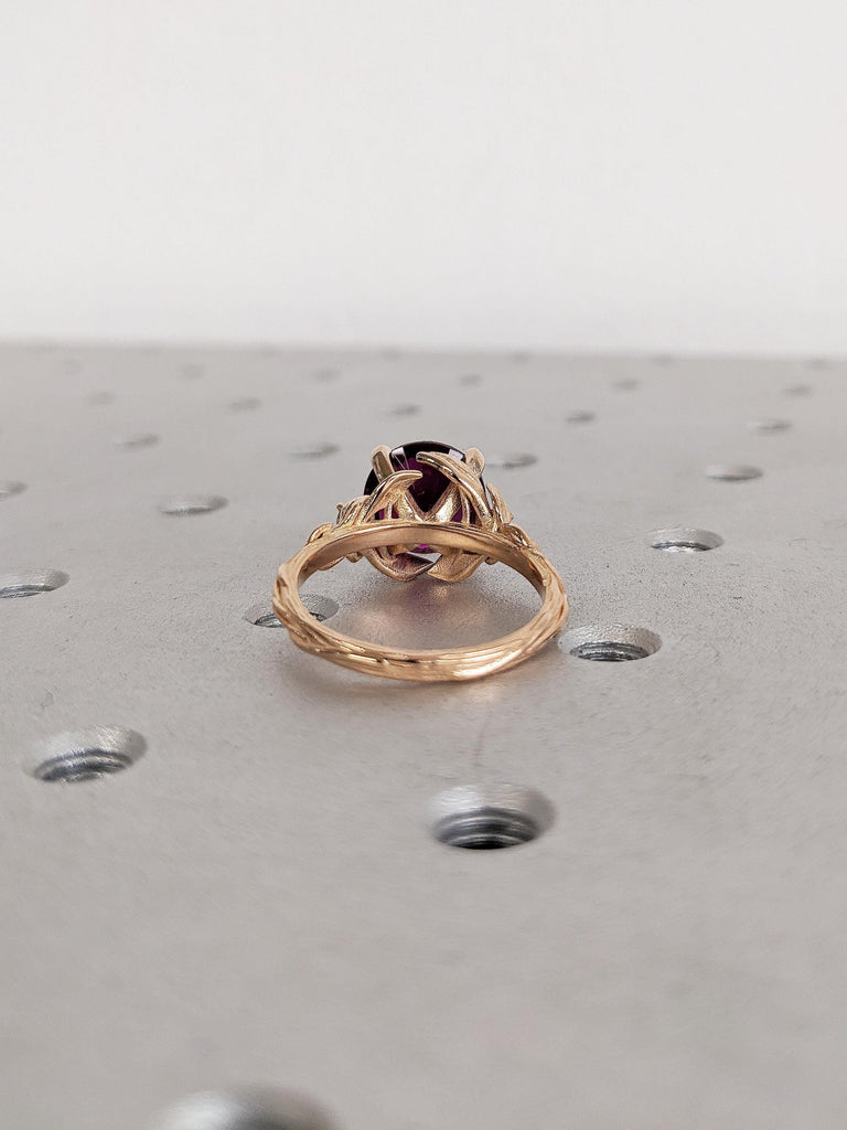 Nature Inspired Engagement Ring