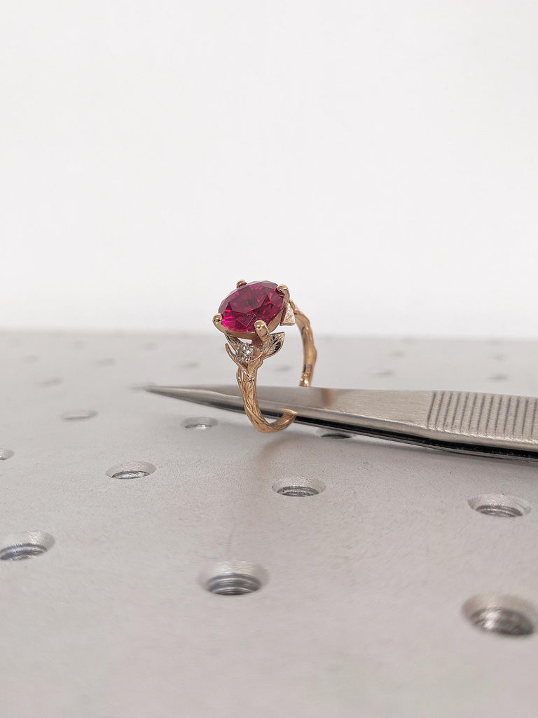 Nature Inspired Ring, 18k Gold Ring