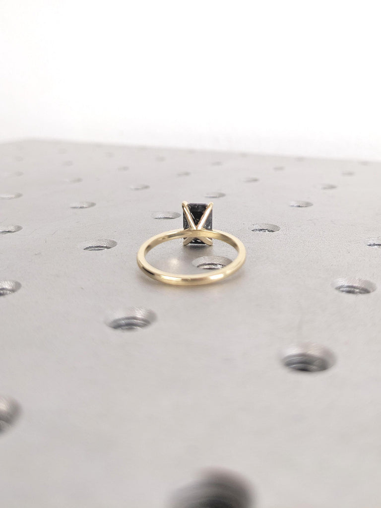 Minimalist Ring, 14k Solid Gold Ring
