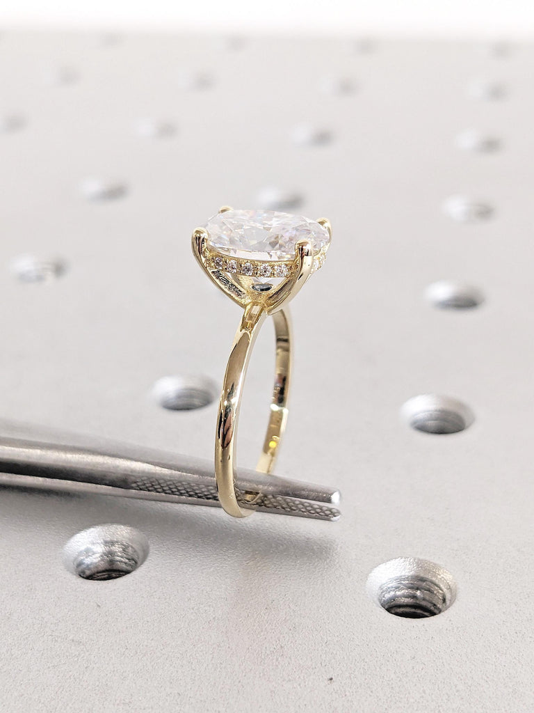 Oval Women Wedding Ring