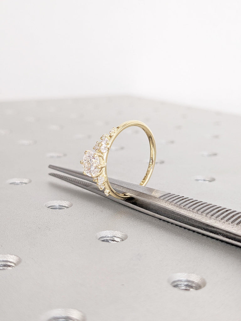 Unique Snowdrift Ring