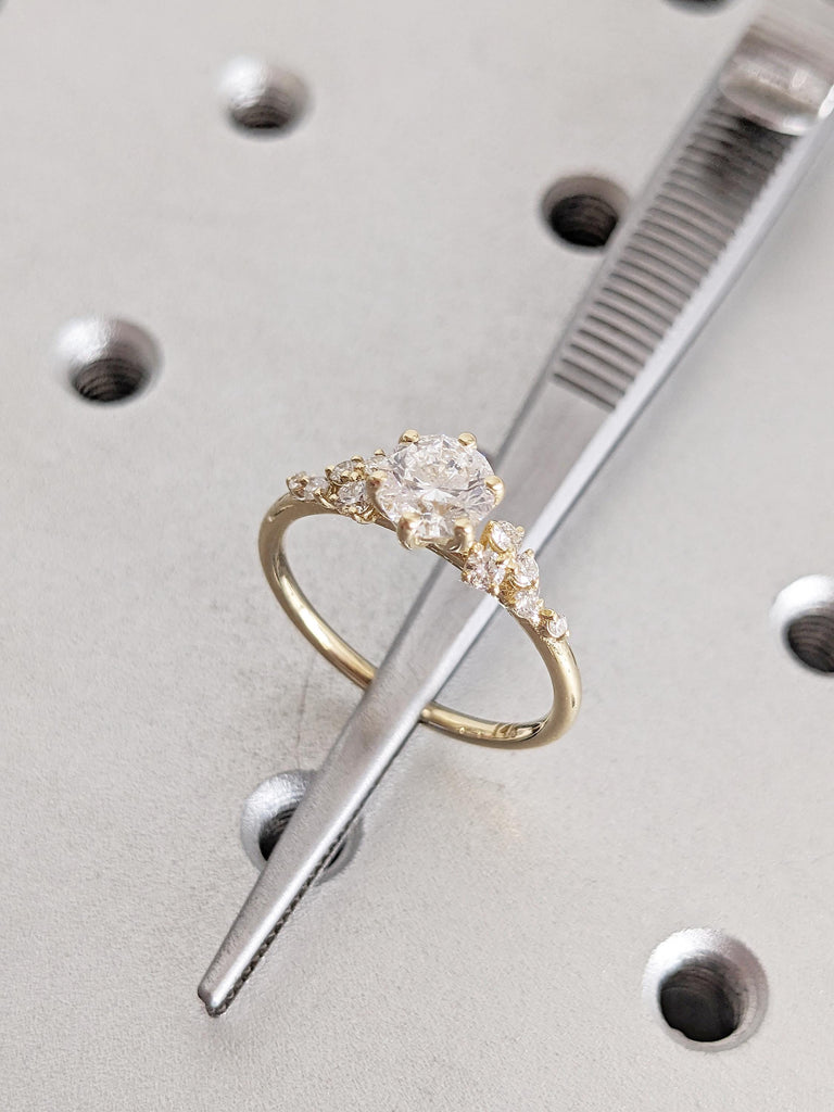 Moissanite Anniversary Ring