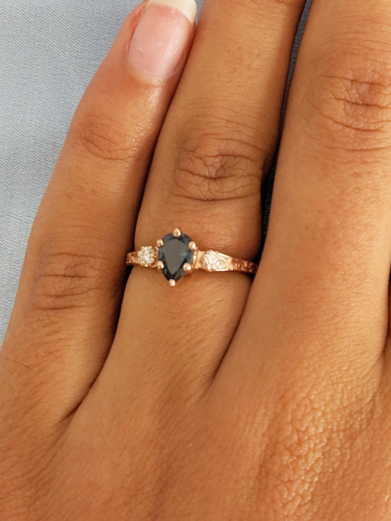 14k Rose Gold Engagement Ring