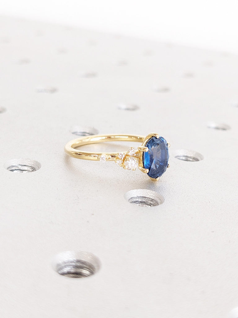 Sapphire Engagement Ring