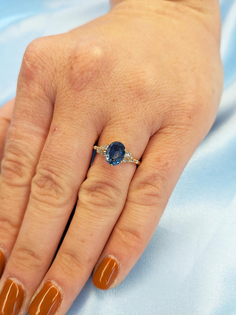 Gold Promise Ring for Her