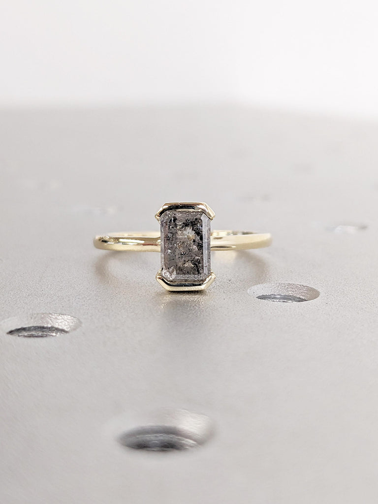 Emerald Cut Engagement Ring