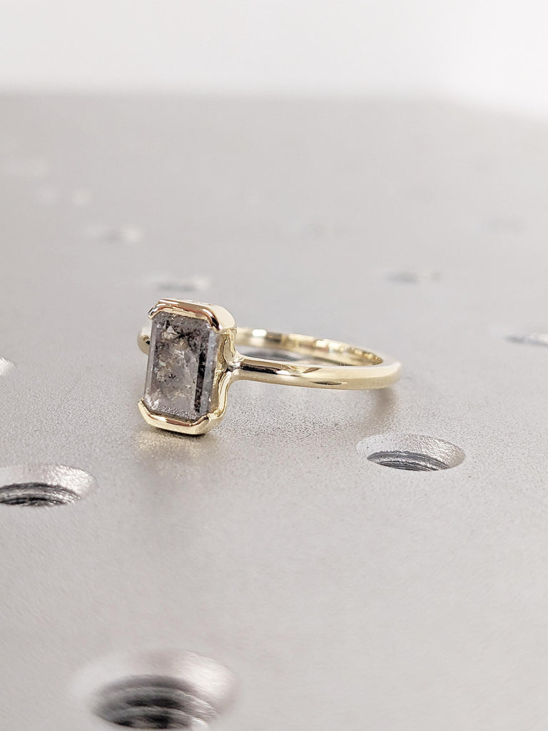 14k Gold Promise Ring for Her