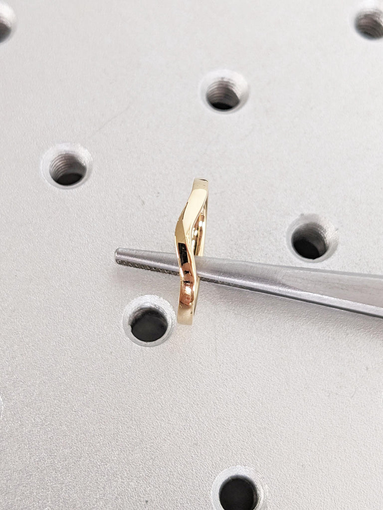 Anniversary Band, Stacking Rings, Gift for Wife