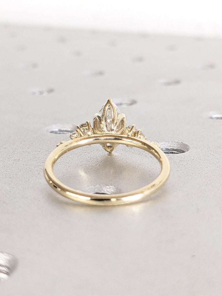 Diamond Cluster Ring
