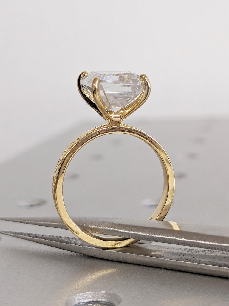 Emerald Cut Engagement Ring