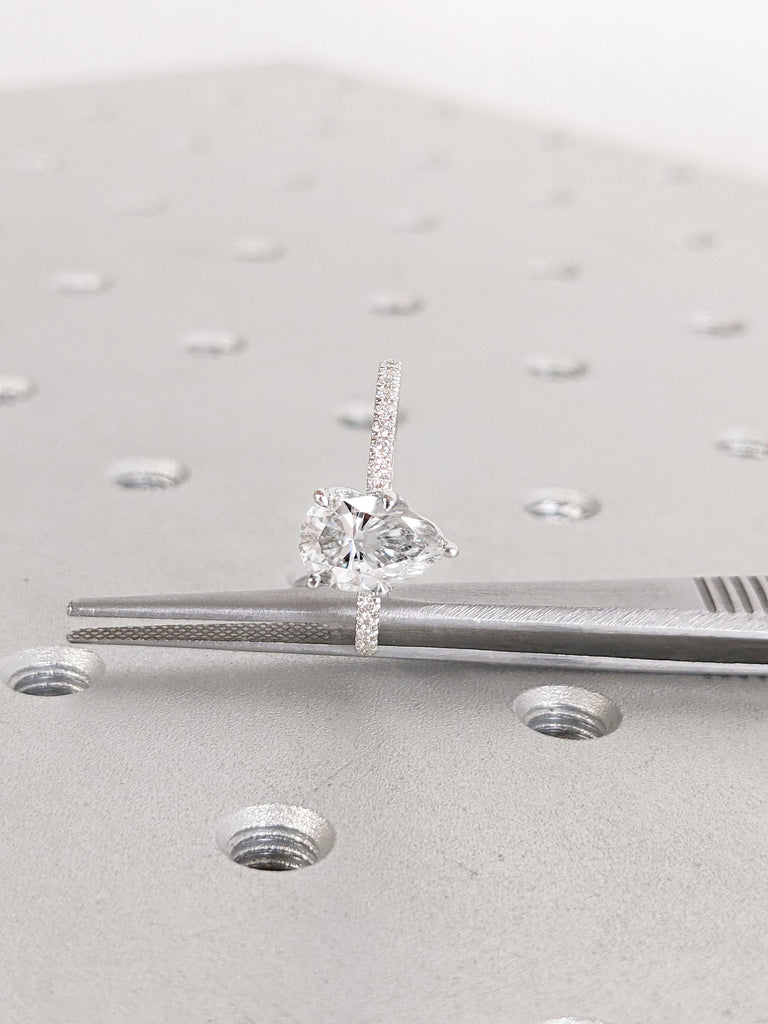 Gold Promise Ring for Her