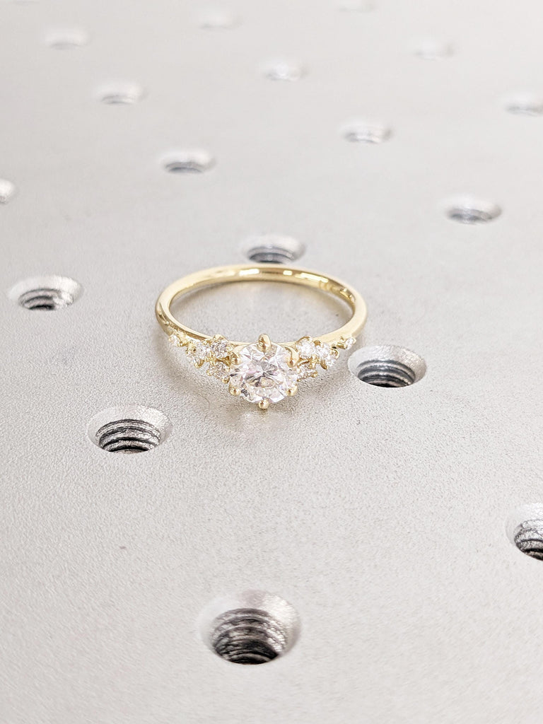 Dainty Engagement Ring