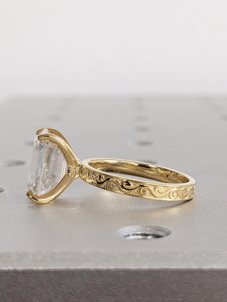 Filigree 18k Solid Gold Ring