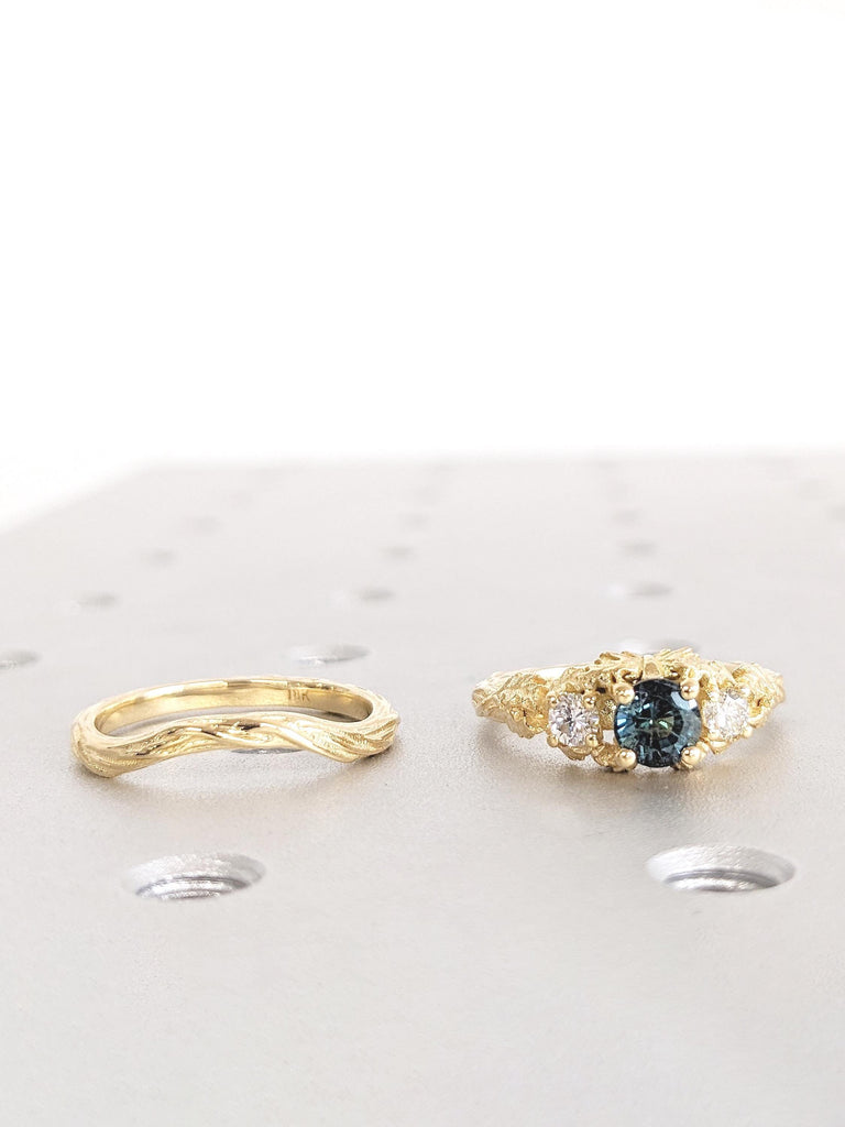Nature Inspired Engagement Ring Se