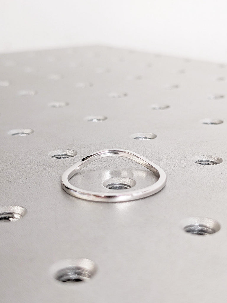 Diamond Matching Ring: Round Cut Pave Wedding Band, Dainty Stacking Ring
