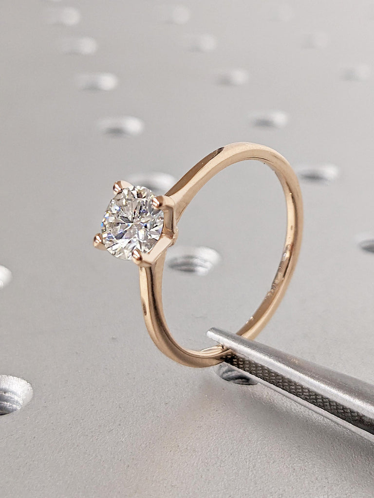 Unique Moissanite Rings for Women, Anniversary Ring, Handmade Rings