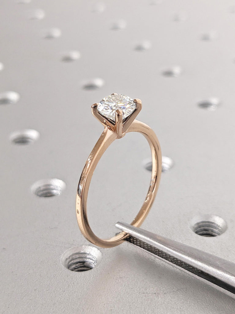 Dainty Engagement Ring, Minimalist Ring