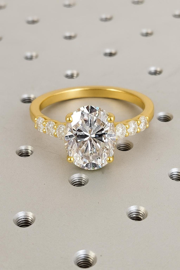 1-4ct Moissanite Ring, Personalized Ring