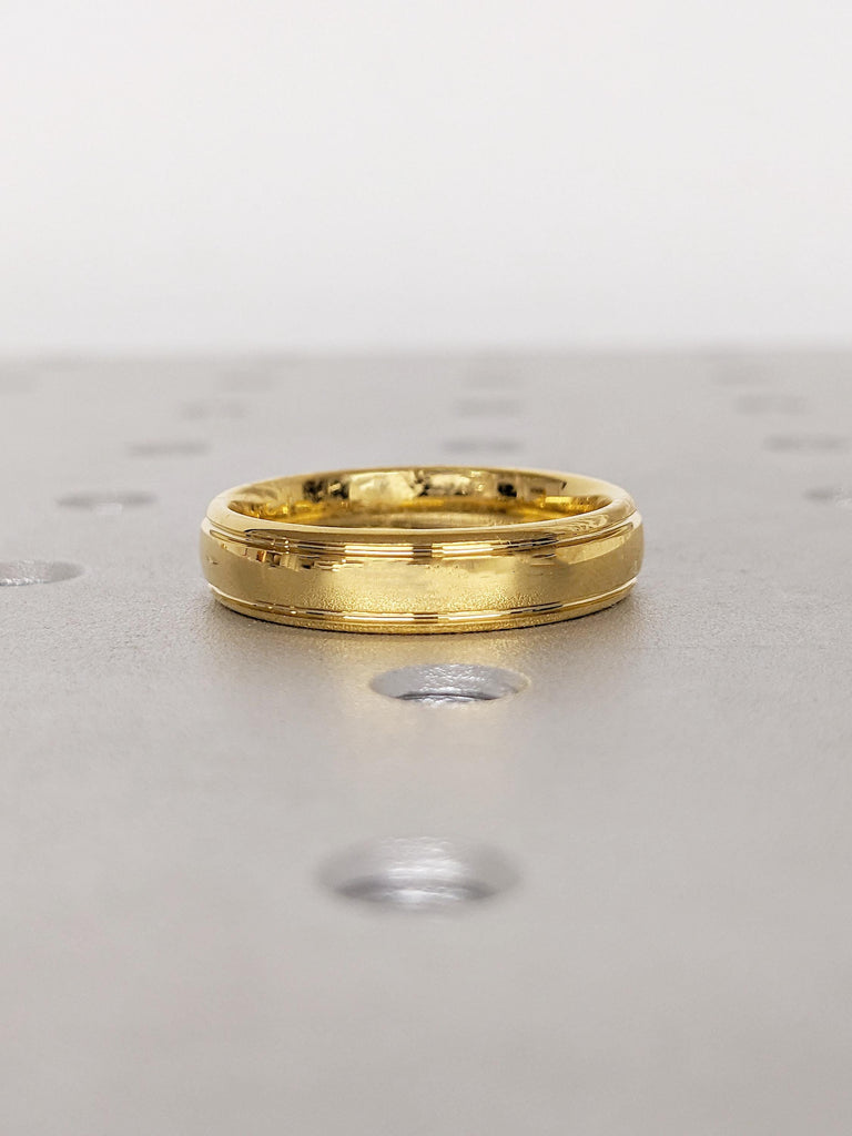 Anniversary Band, Minimalist Polished Comfort Fit Ring, Personalized Ring