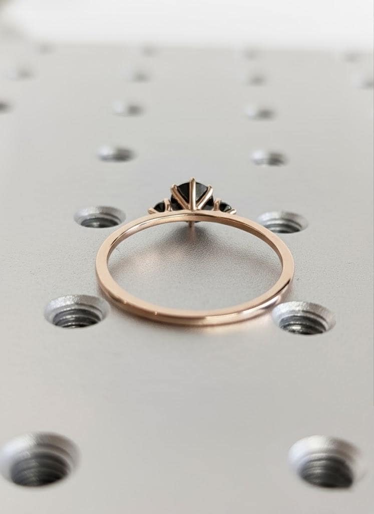 Vintage Three Stone Engagement Ring for Women