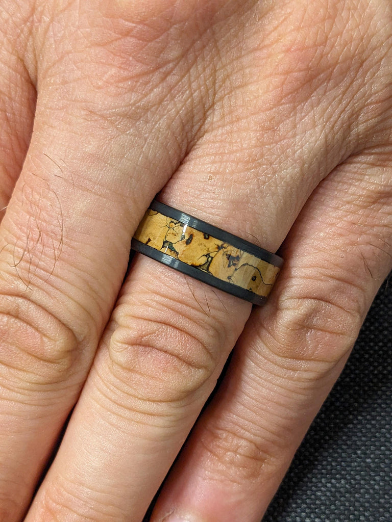 Dinosaur Promise Ring for Him - Primal Dinosaur Jewelry, His Wedding Ring, Alternative Engagement Ring, Boyfriend Husband Gift