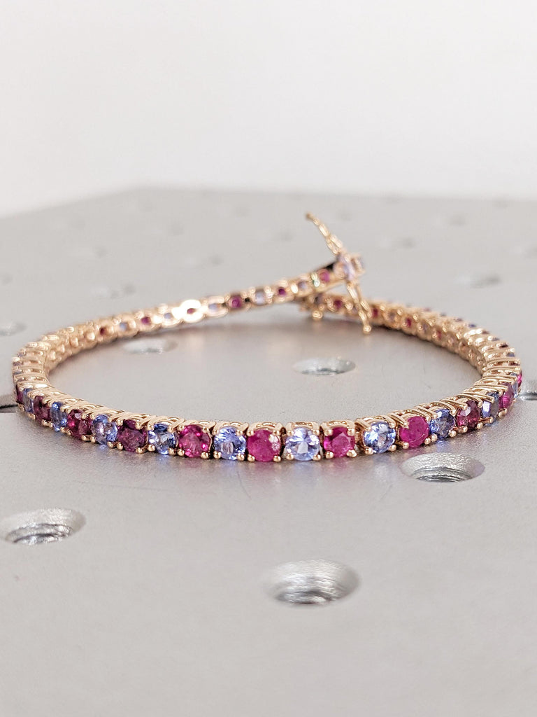 Tanzanite Gemstone Bracelet for Women