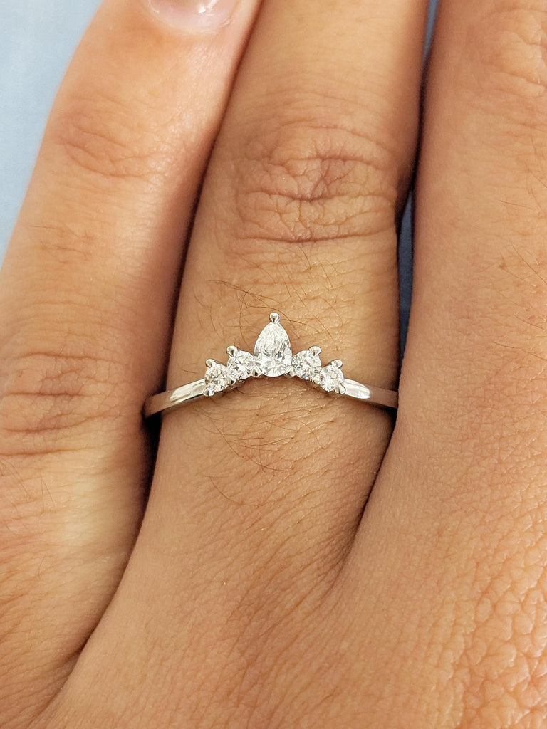 Curved Wedding Band
