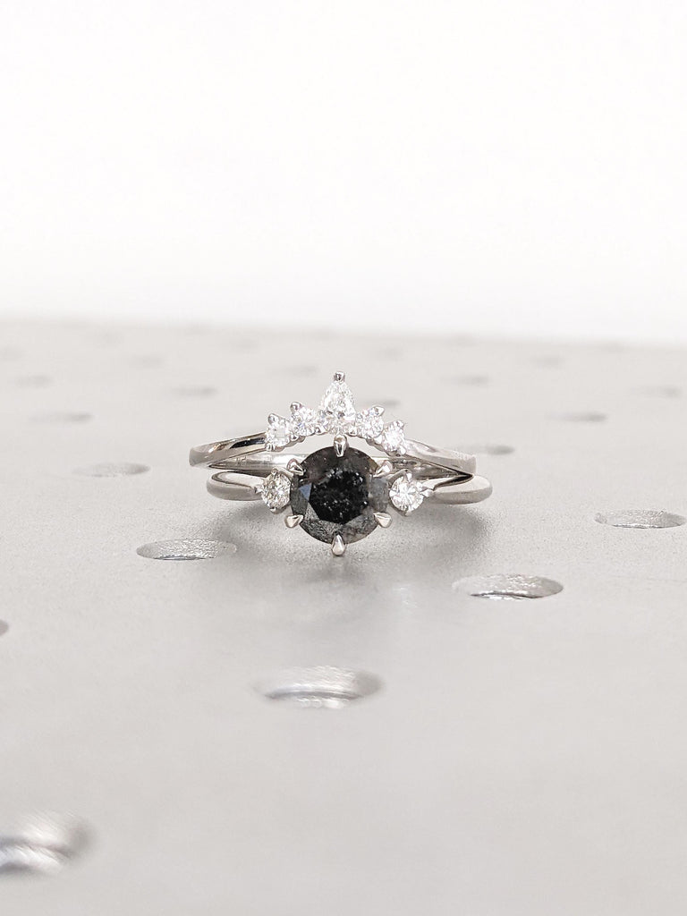 Vintage Engagement Ring Set