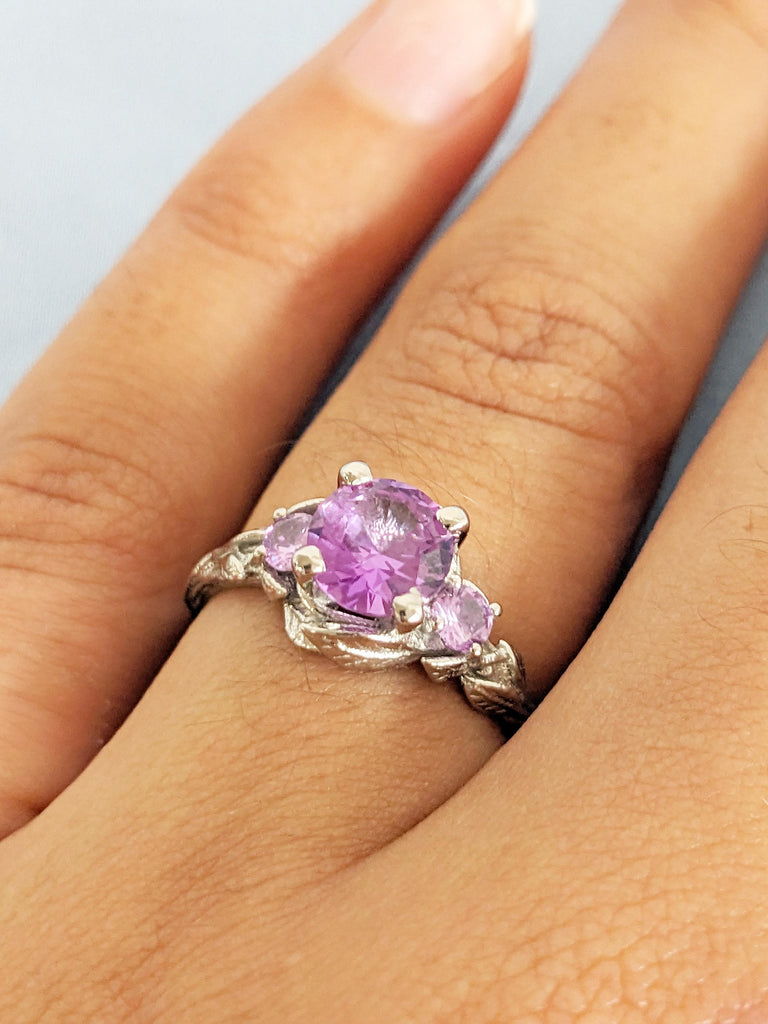 Nature Inspired Engagement Ring