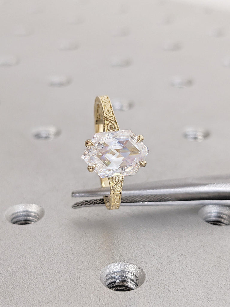 1, 2 Carat Lab Diamond Ring