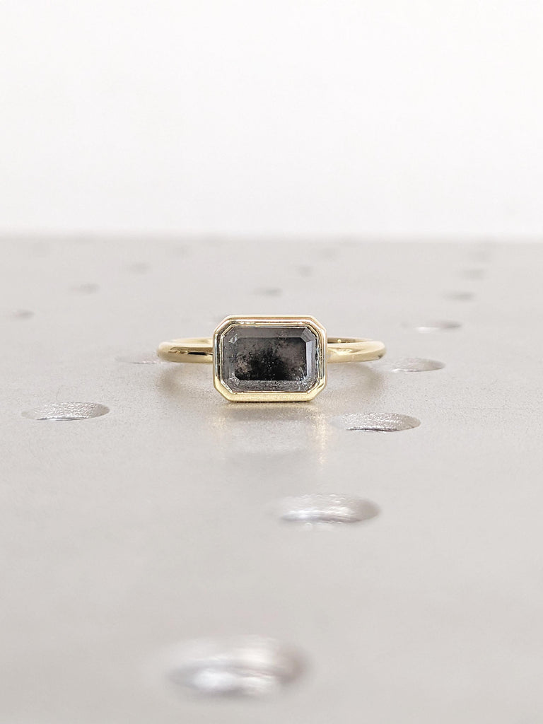 East West Bezel Ring