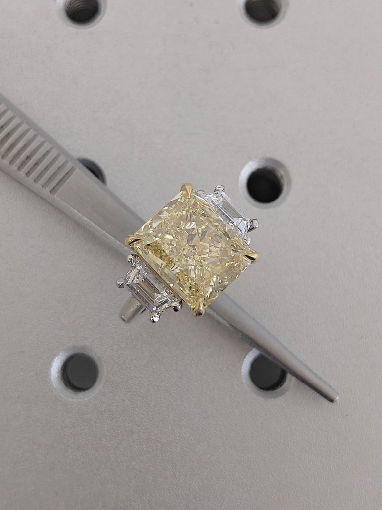 Radiant Cut Engagement Ring